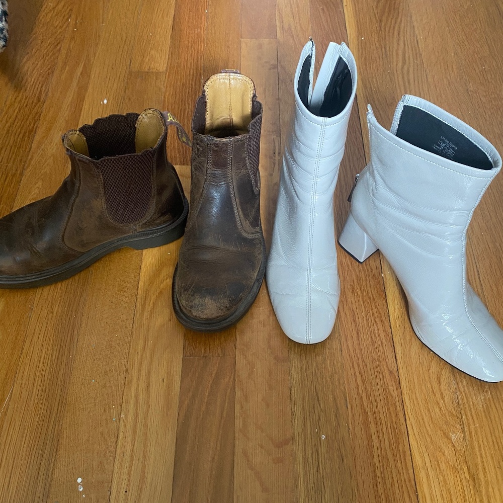 Doc Martin's and Zara boots bundle